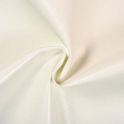 Ткань Дерматин (Кожзам) для мебели, цвет Белый (на отрез)  в Вологде