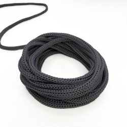 Шнур для одежды d-4.5мм, цвет Серый (на отрез)  в Вологде