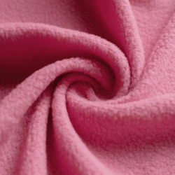 Флис Односторонний 130 гр/м2, цвет Розовый (на отрез)  в Вологде