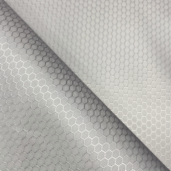 Ткань Оксфорд 300D PU Рип-Стоп СОТЫ, цвет Светло-Серый (на отрез)  в Вологде