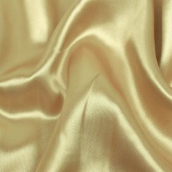 Ткань Атлас-сатин ЛЮКС, цвет Золотой (на отрез)  в Вологде