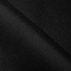 Прорезиненная ткань Оксфорд 600D ПВХ, Черный   в Вологде