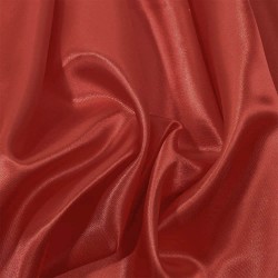 Ткань Атлас-сатин, цвет Красный (на отрез)  в Вологде