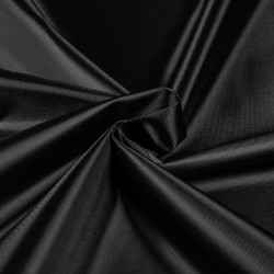 *Ткань Оксфорд 210D PU, цвет Черный (на отрез)  в Вологде