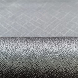 Ткань Блэкаут для штор светозатемняющая 100% &quot;Орнамент Серый&quot; (на отрез)  в Вологде