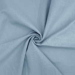 Ткань Перкаль, цвет Серый (на отрез) (100% хлопок) в Вологде